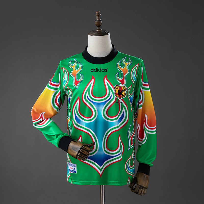 Camiseta retro de portero de manga larga de Japón 1998, tallas S-XXL